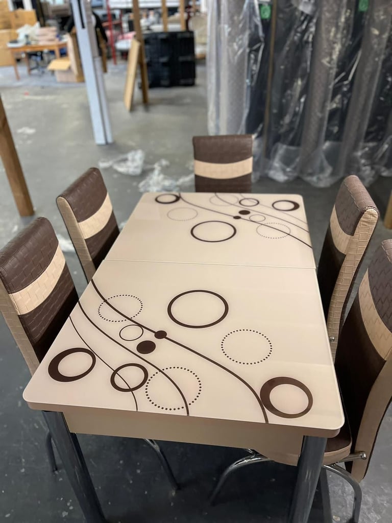 Limited Time Offer! Brand New Dining Table & Chairs (6/4)