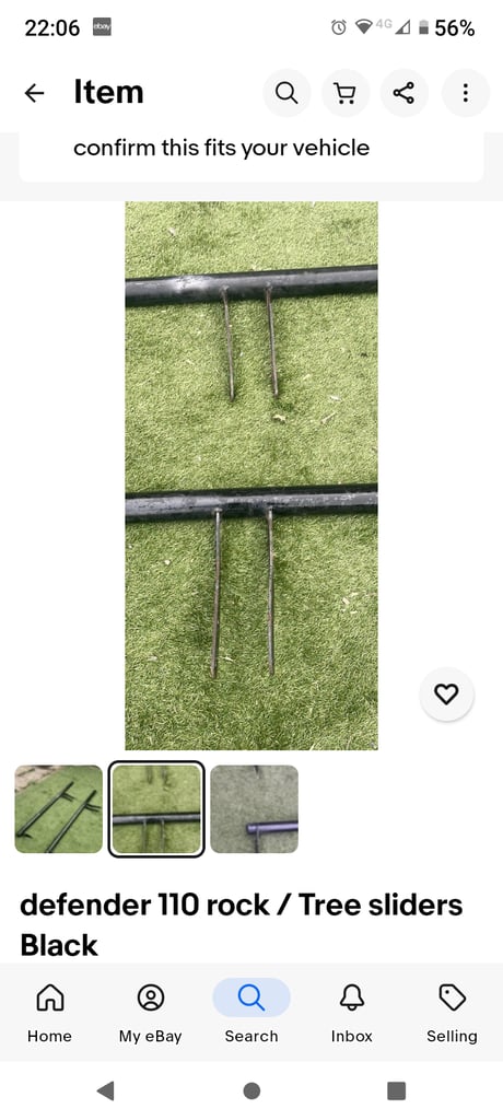 Landrover 110 rock sliders 
