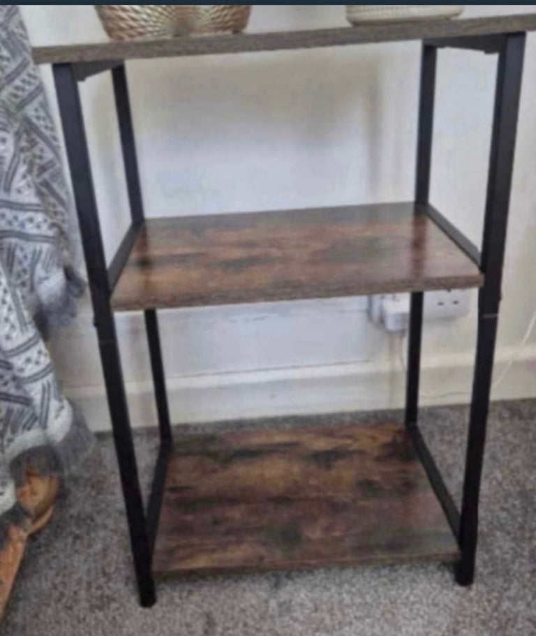 image for Bedside Table (3 Layers) Very Good  Size: Height:60CM Length:40CM Width:30CM  New