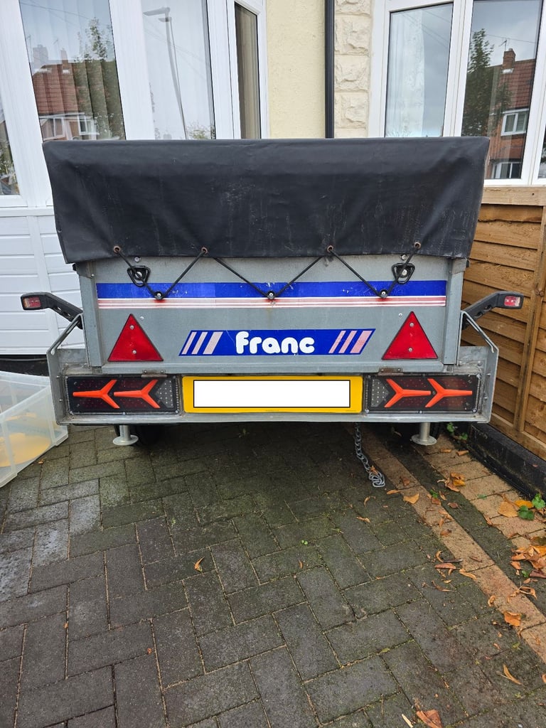Ultimate camping off-grid galvanised trailer 5x3. With solar panel, powerpack, fully rebuilt
