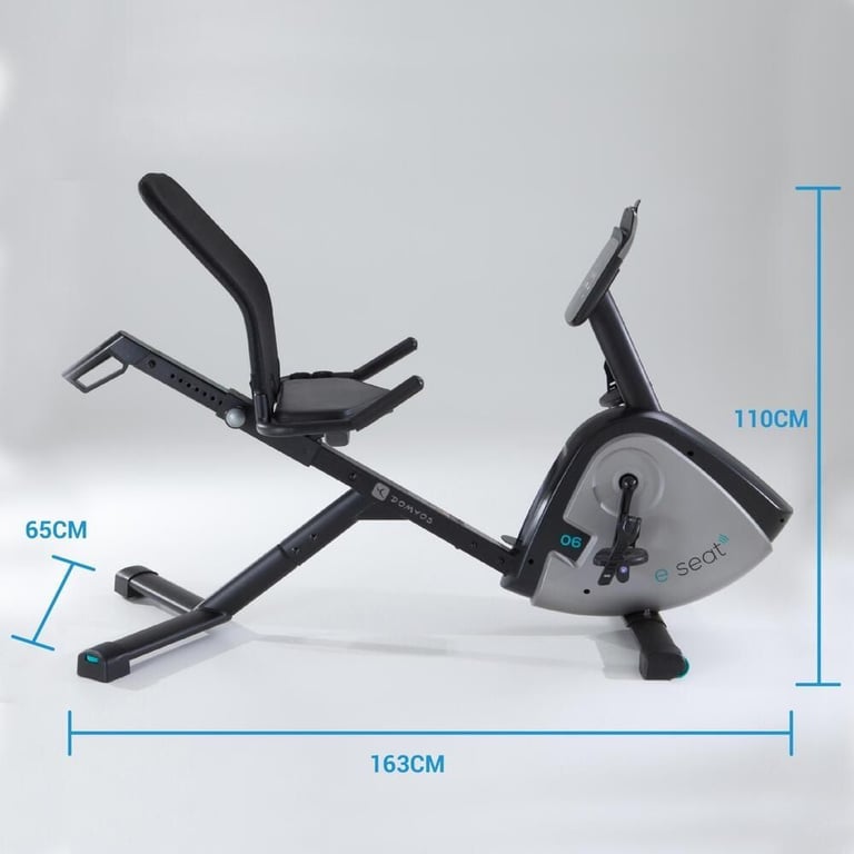 image for Domyos/Decathlon E Seat Semi-Recumbent Exercise Bike