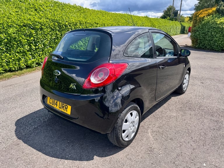 Ford KA 1.2 Edge Manual Black 2014 14 reg