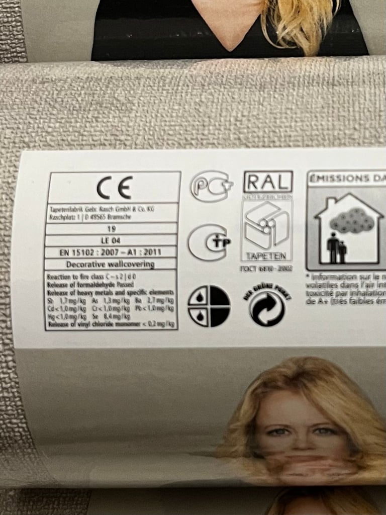 Barbara Home Collection Wallpaper - (12x Rolls) Cash on collection, N15 4HH