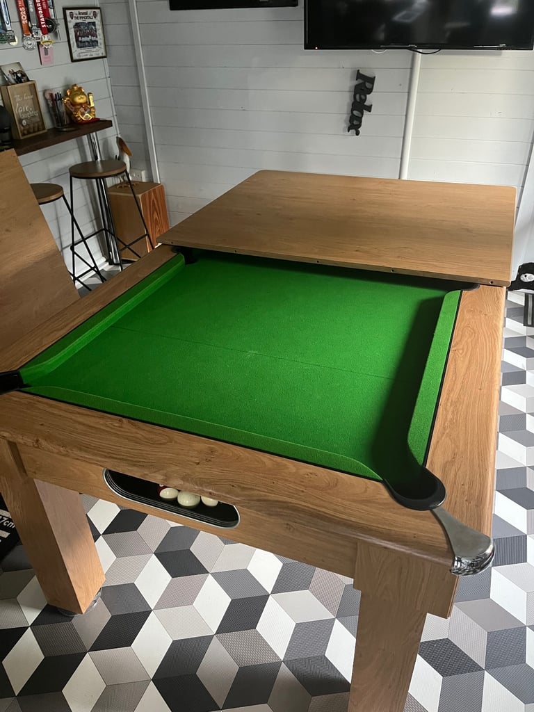 Pool table dining table