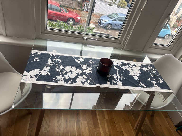 image for Modern Glass Table – Great Condition