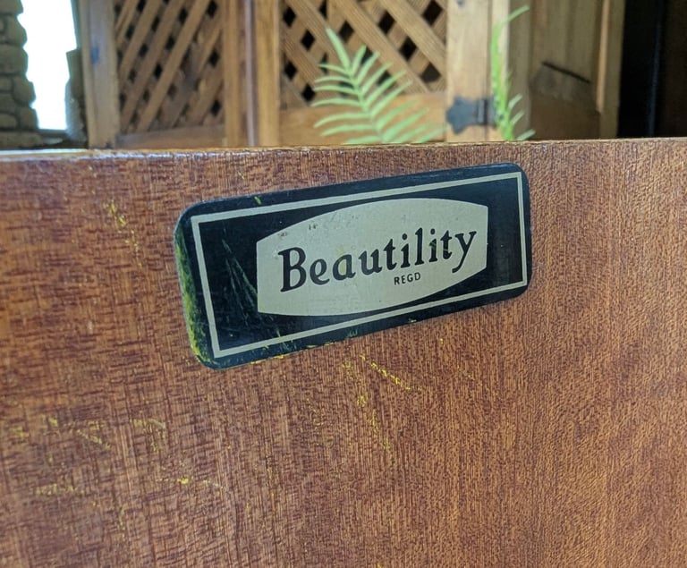 Mid Century Teak Sideboard - 6Ft Long - Beautility