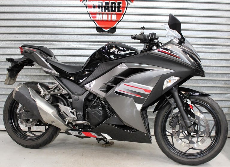2013 13 KAWASAKI EX 300 ADF NINJA BLACK TRADE SALE NEW MOT 22K CUSTOM PAINT CATN
