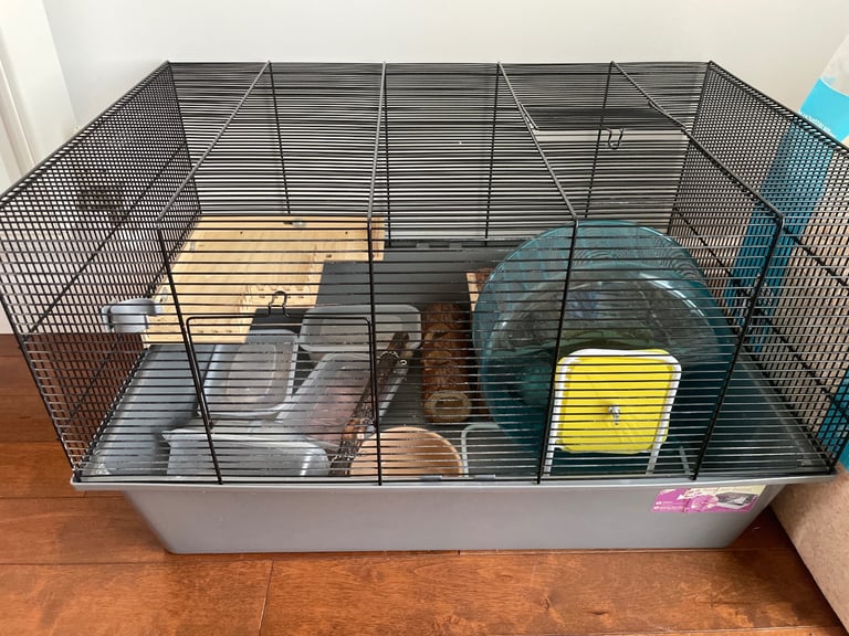 Syrian Hamster Cage and Accessories