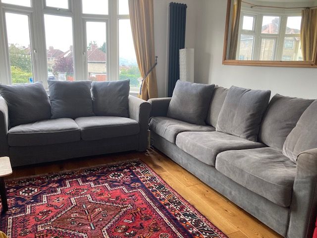 REDUCED TODAY! Ikea 2 & 3 seater sofas, together or separately