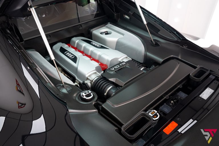 2011 (61) Audi R8 GT 5.2 V10 R-Tronic Auto Coupe 560PS | Phantom Black Metallic