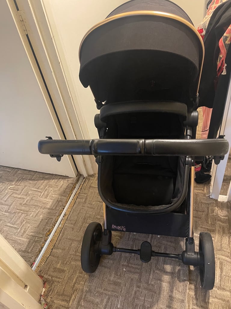 Baby buggy rose gold