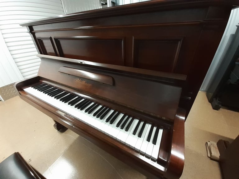 Bluthner Upright Piano in Rosewood *free tuning + matching stool* elegant piece