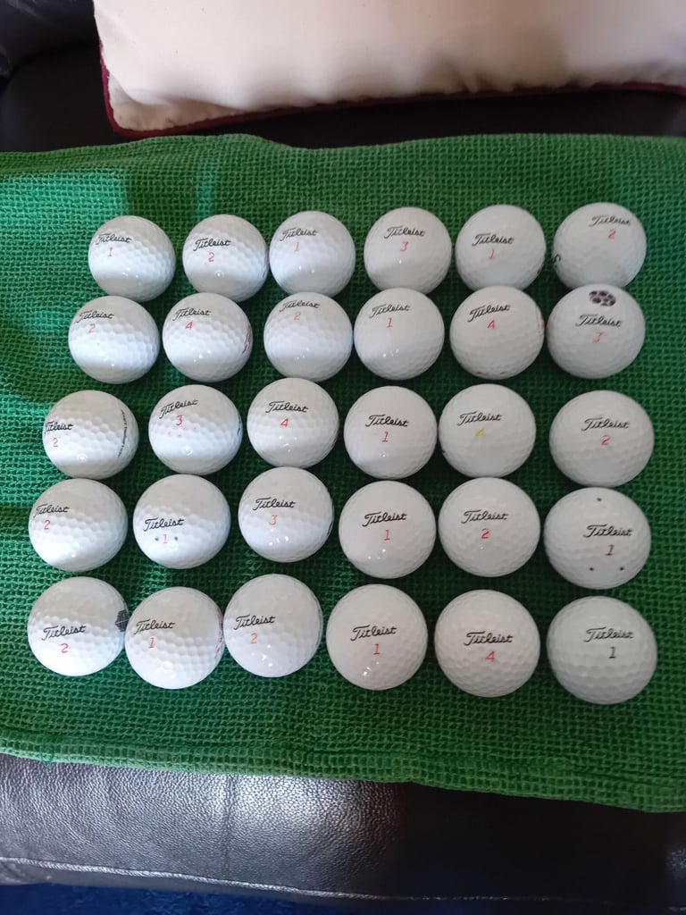 Titleist  misc    not prov 1    30 golf balls
