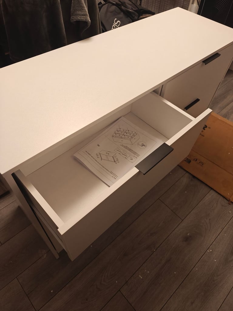 Phoenix Wide Chest of 6 Storage Drawers