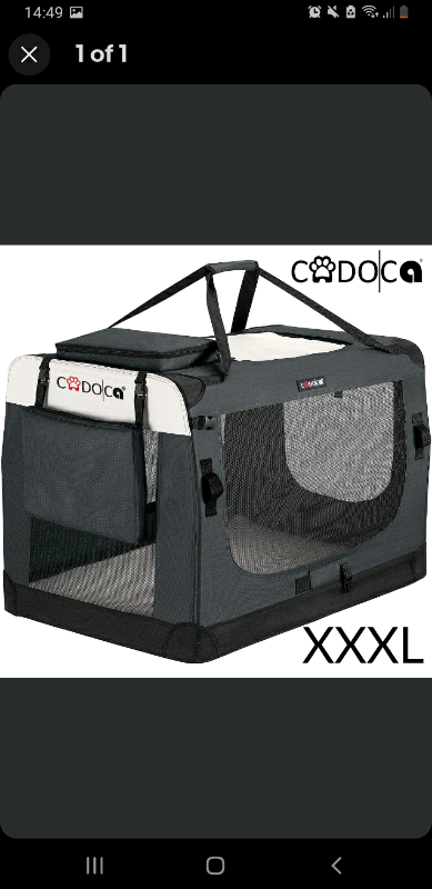 Brand new folding transport box is perfectly suitable for dogs, cats 