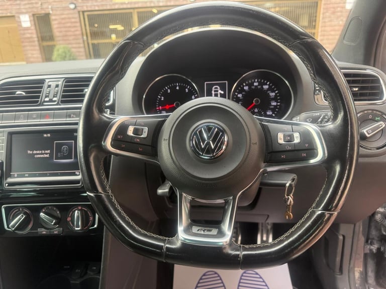 2017 Volkswagen Polo 1.0 TSI BlueMotion Tech R-Line Euro 6 (s/s) 5dr HATCHBACK Petrol Manual