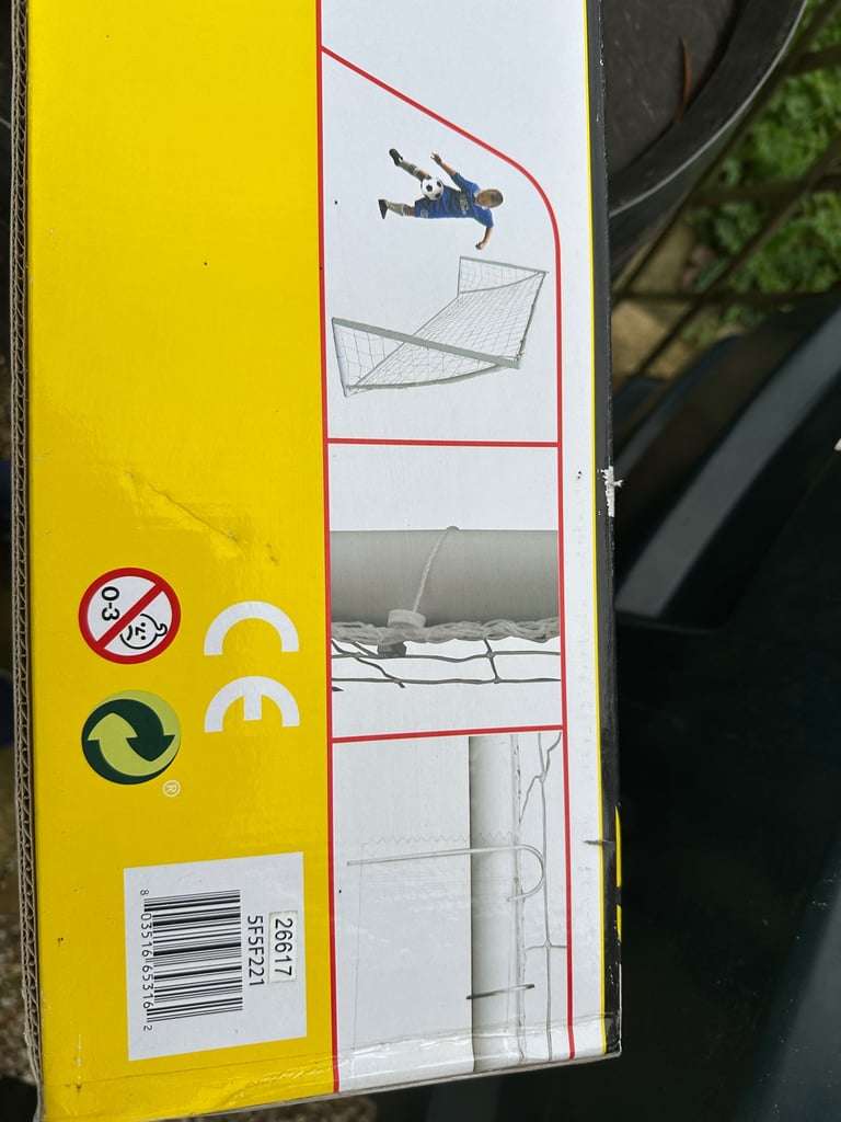 All weather football goal