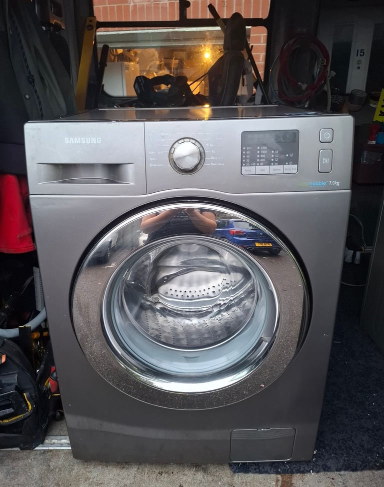 image for A+++ class 7kg 1200 spin Samsung grey washing machine 