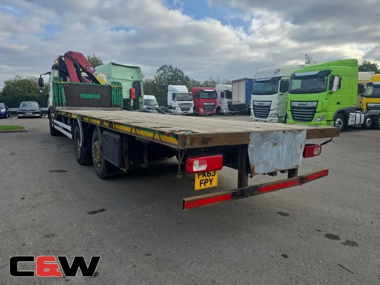 2013(63) DAF FAR CF 75.310 (2018) HMF1520 Crane – 292,000Kms