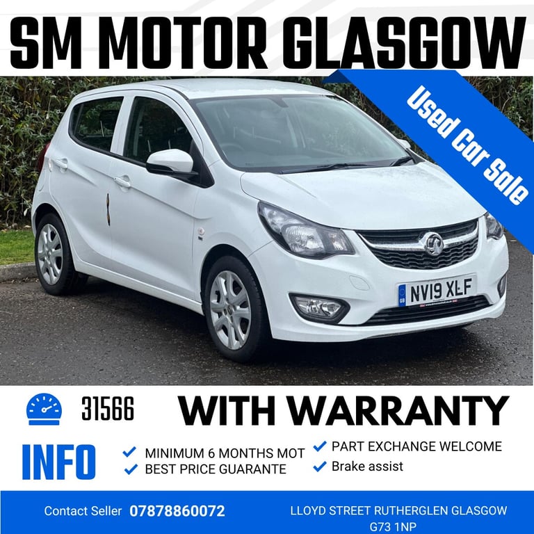 image for 2019 Vauxhall Viva 1.0 [73] SE 5dr [A/C] HATCHBACK Petrol Manual