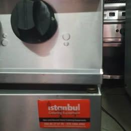 Natural Gas Falcon 6 Burner Plus Oven Range/ Cooker / Commercial Restaurant Cafe Indian takeaway