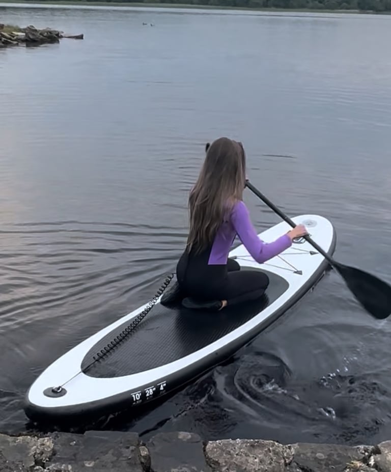 image for Paddle Board with pump & paddle 