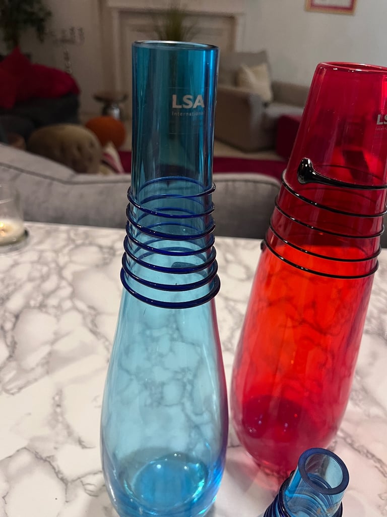 3x Original LSA Vases