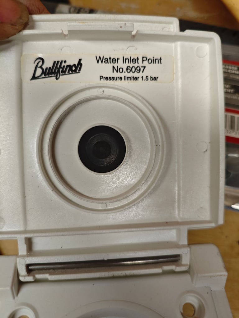 Caravan water connector