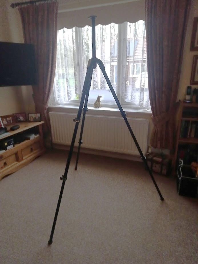 Manfrotto MK055X PRO3 Tripod with padded tripod Bag and Manfrotto fluid head.