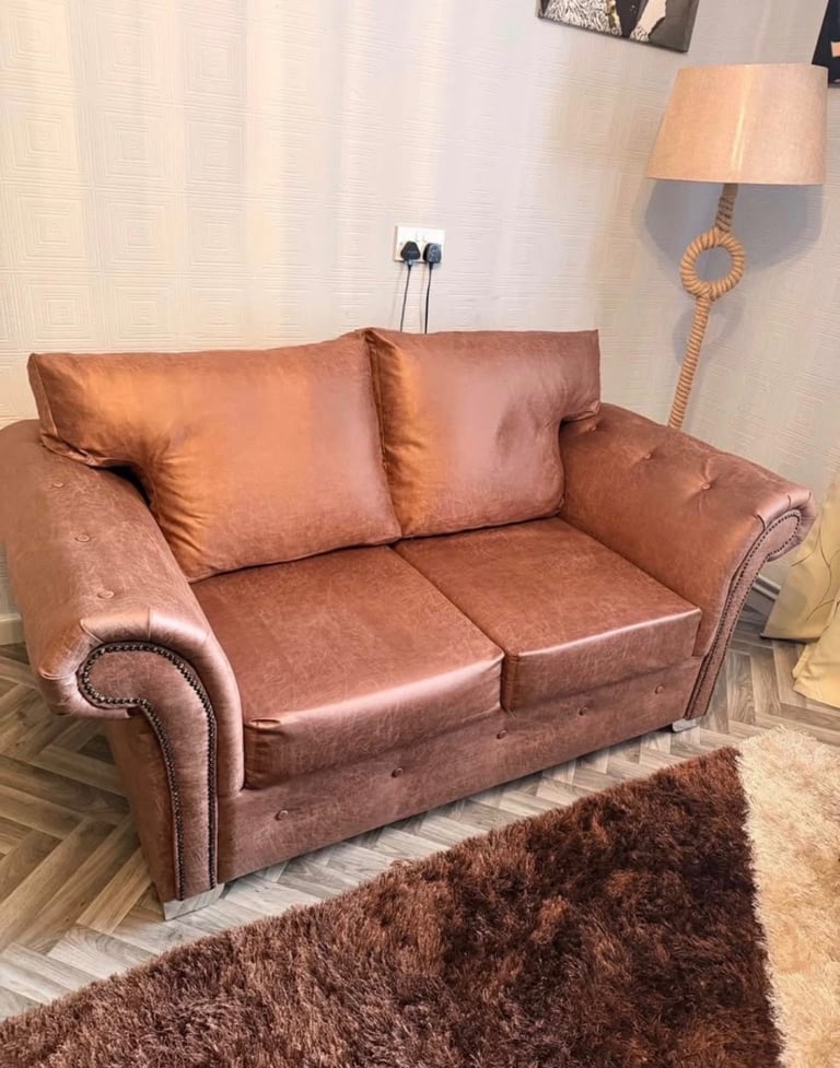 image for 2 seater sofa and 1 arm chair 