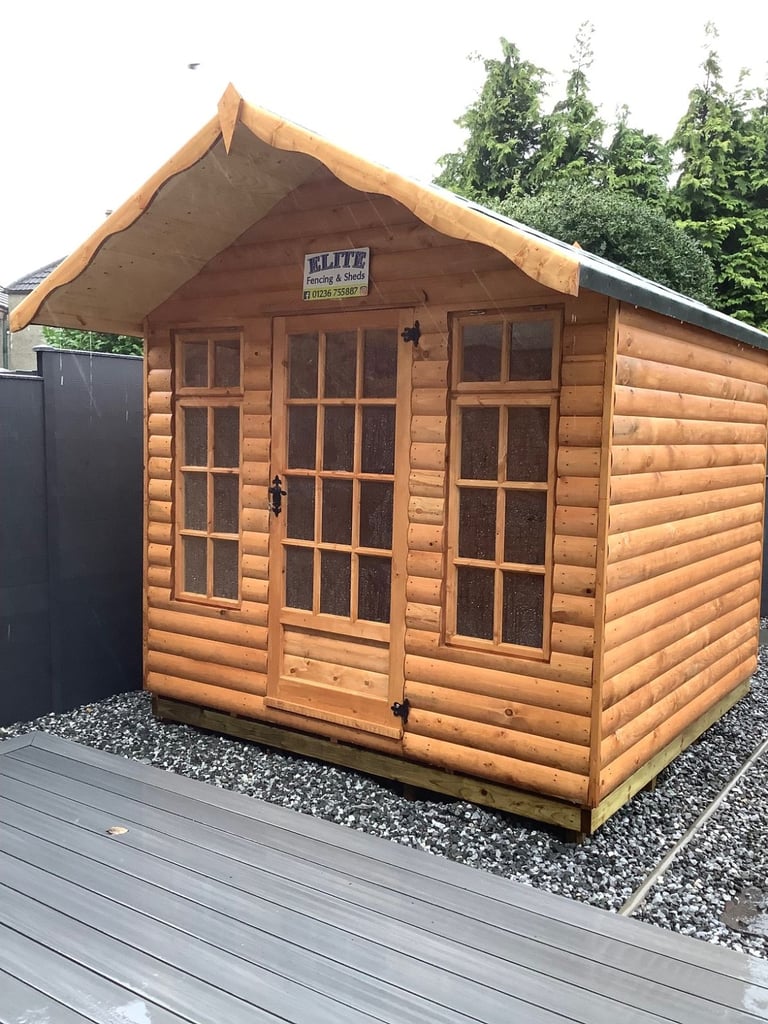 8x8 Summerhouse special offer now JUST - £2250 SUPPLIED & FITTED 
