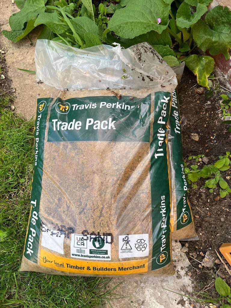 Two trade packs sharp sand