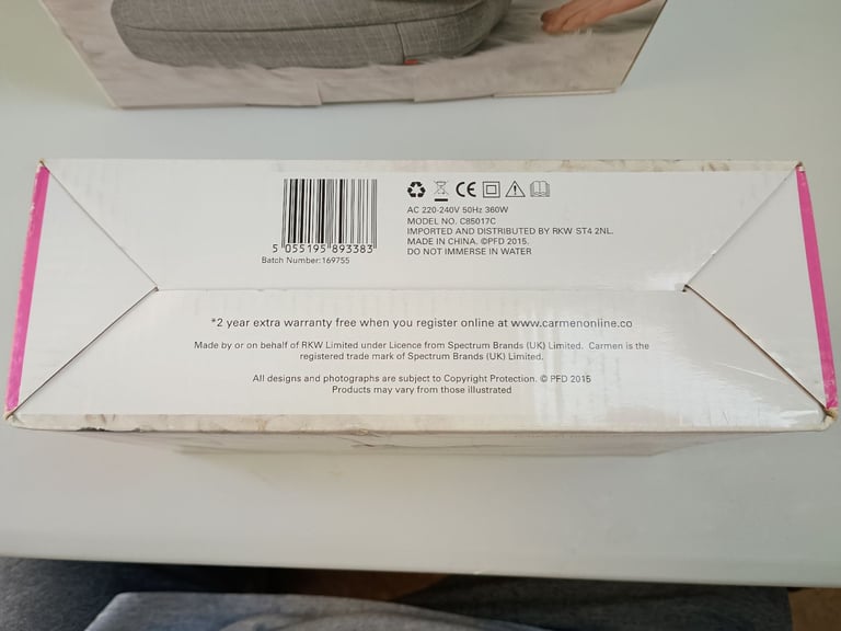 Sharper Image Foot Massager: Vibrating Massage with Heat