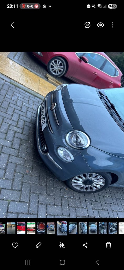 Fiat, 500, Hatchback, 2018, Semi-Auto, 1242 (cc), 3 doors