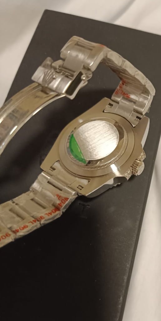 Men rollex watch blue sub class