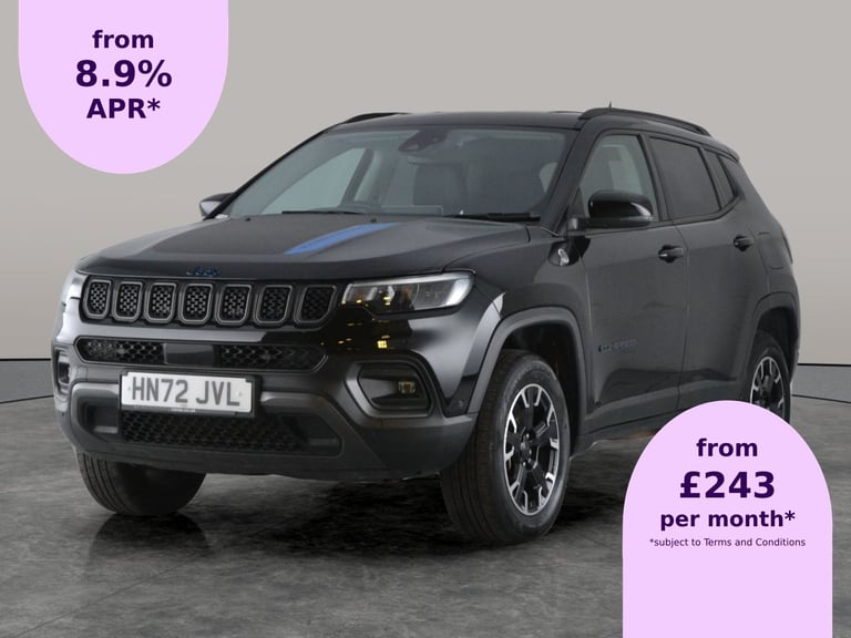 image for 2022 Jeep Compass 1.3 T4 GSE 4xe PHEV Trailhawk 5dr Auto ESTATE PETROL/ELECTRIC Automatic