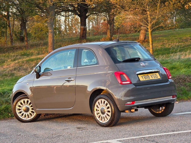 2018 Fiat 500 1.2 Lounge Euro 6 (s/s) 3dr Hatchback Petrol Manual