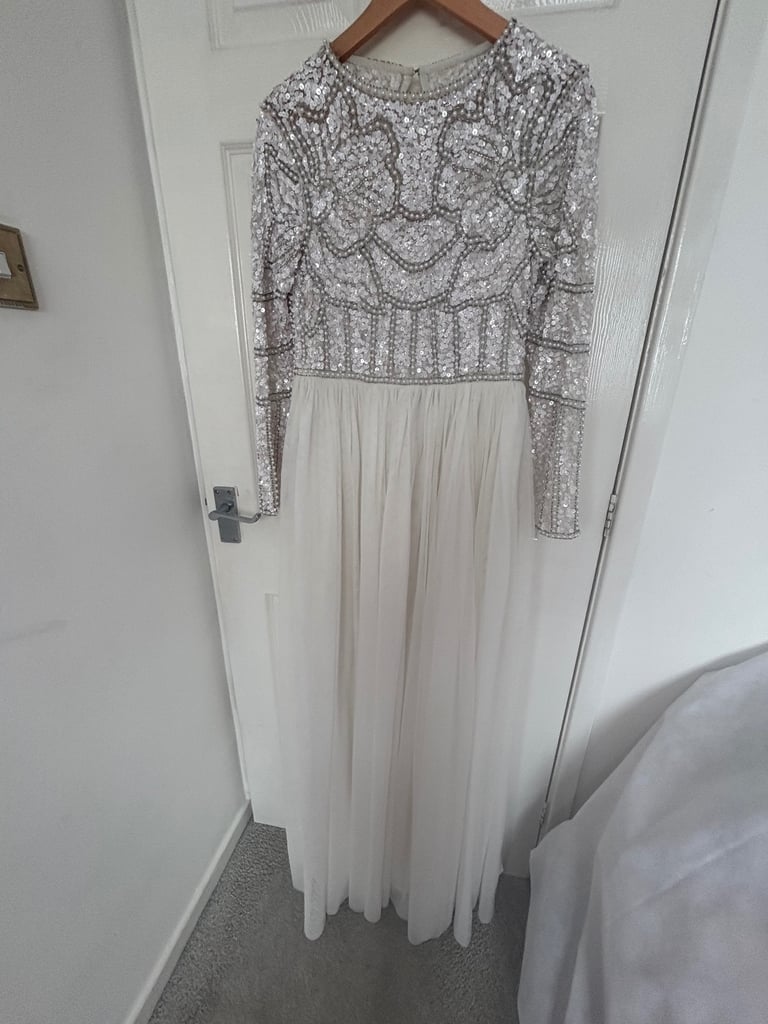 Beautiful embellished Coast bridal dress