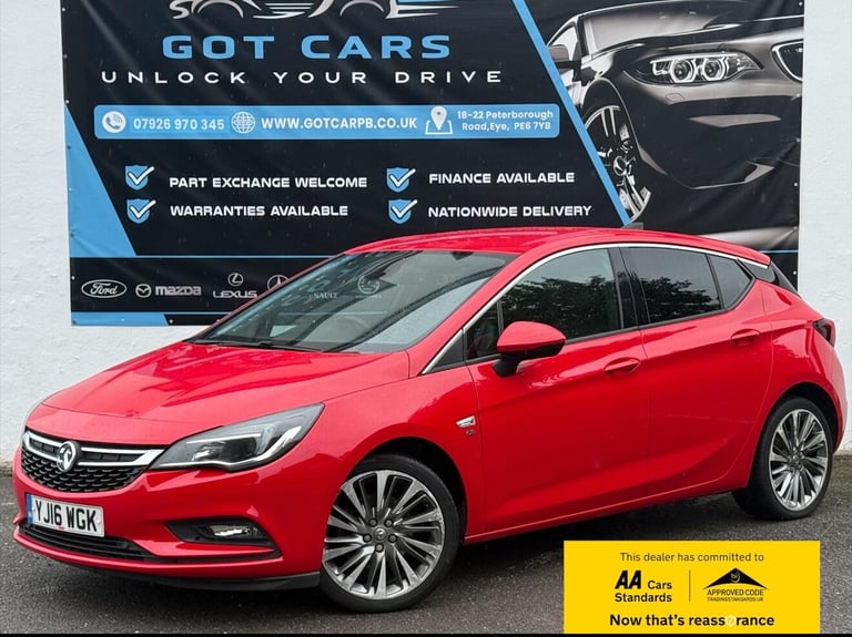 image for  Vauxhall Astra 1.6 CDTi BiTurbo Elite Nav Euro 6 (s/s) 5dr Diesel Manual