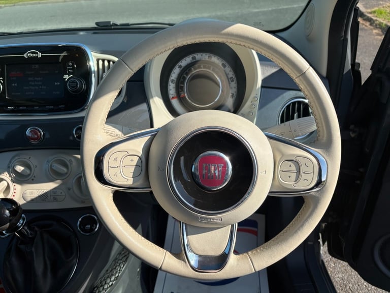2017 Fiat 500 1.2 Lounge 3dr HATCHBACK Petrol Manual