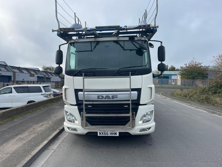 2016 7 CAR TRANSPORTER EURO 6 DAF CF 330 BELLE 26 TON HGV RECOVERY TRUCK