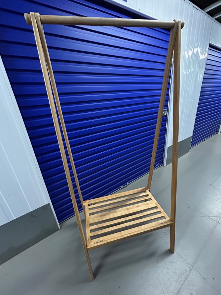 image for FUTON COMPANY BAMBOO RAIL / FOLDING WARDROBE