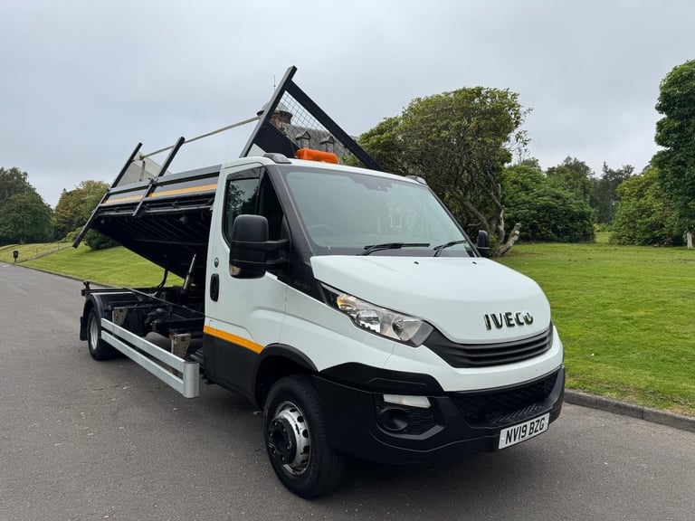 2019 (19) IVECO DAILY 3.0 65-180 TRENCH TIPPER + TAIL LIFT EURO 6