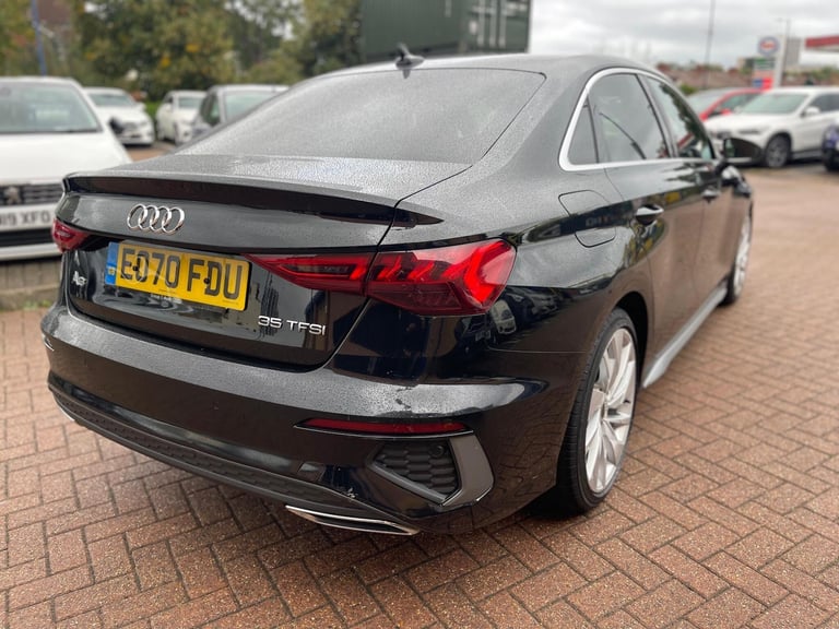 2020 Audi A3 1.5 TFSI 35 S line Saloon 4dr Petrol S Tronic Euro 6 (s/s) (150 ps) SALOON Petrol Au...