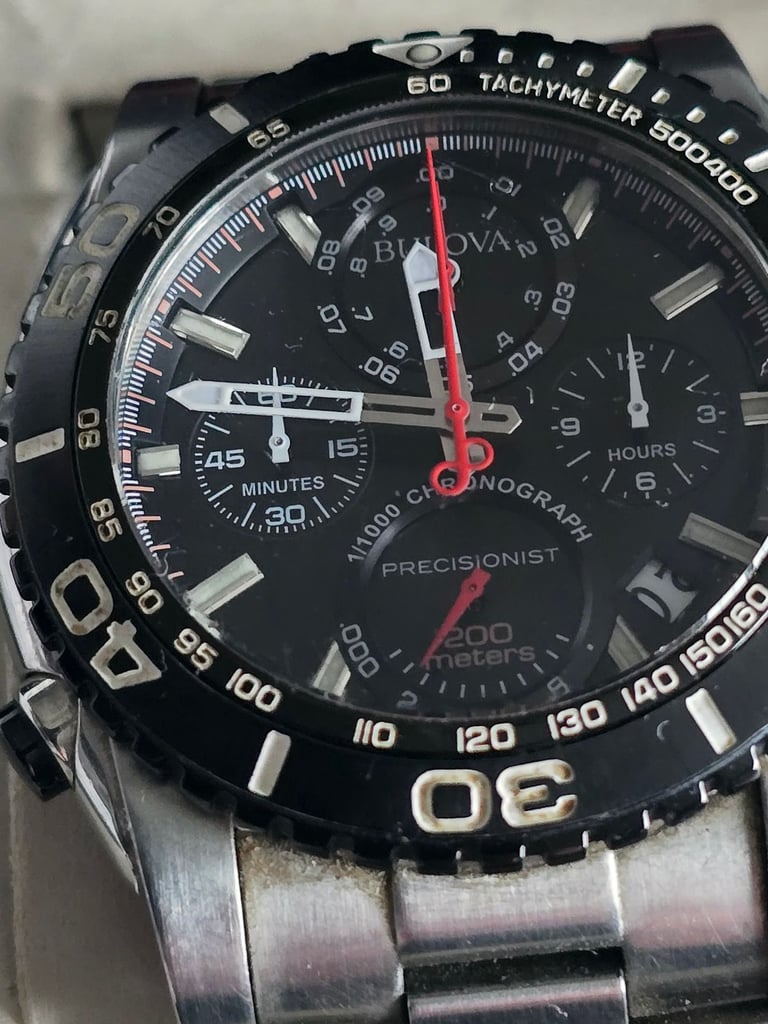 image for Bulova percisonist watch 