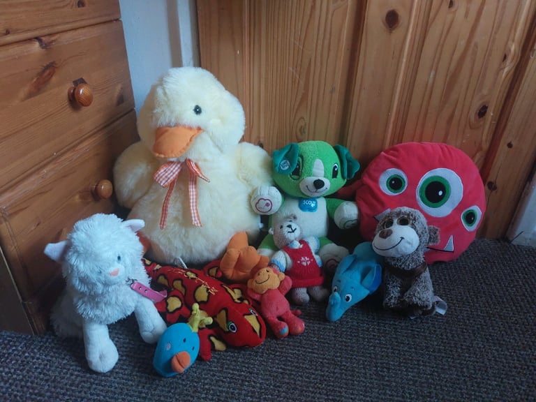 image for kids soft multicolored washable toys.