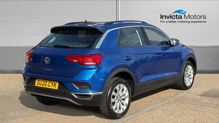 2020 Volkswagen T Roc 1.5 TSI 148hp SE Evo 5 Dr Manual with Light Pack  