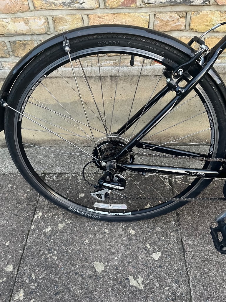 TREK 7.1 FX Step-Through Hybrid Lightweight Ladies bike in Black Chrome colour