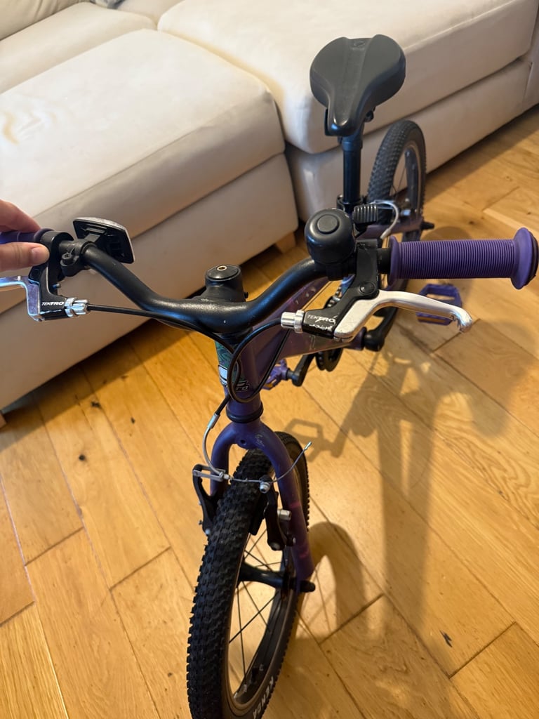 Carrera Cosmos Kids Bike - 16” Wheel - Purple