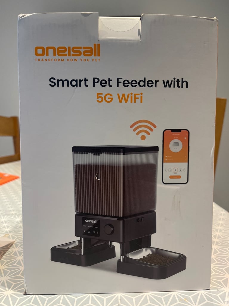 image for Smart pet feeder. 5G WiFi